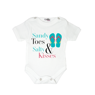 Carra Sandy Toes бебешко боди